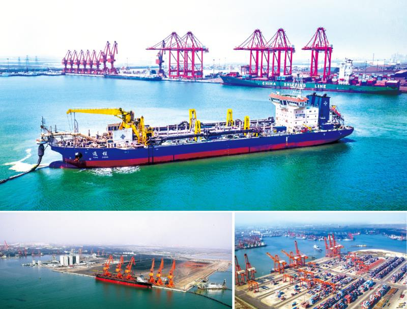 中交天津航道局京唐港疏浚吹填工程